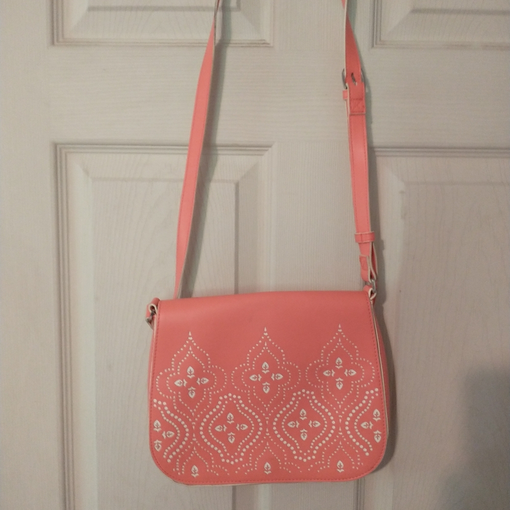 Vera Bradley coral crossbody